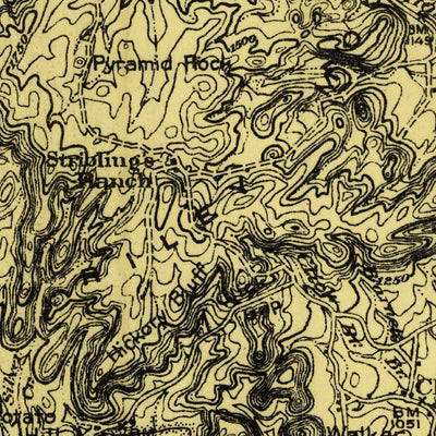 United States Geological Survey Llano, TX (1918, 125000-Scale) digital map
