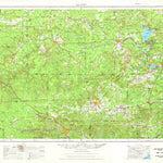 United States Geological Survey Llano, TX (1954, 250000-Scale) digital map