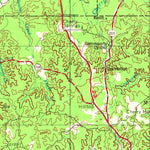 United States Geological Survey Llano, TX (1954, 250000-Scale) digital map