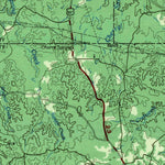 United States Geological Survey Llano, TX (1955, 250000-Scale) digital map