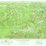 United States Geological Survey Llano, TX (1956, 250000-Scale) digital map