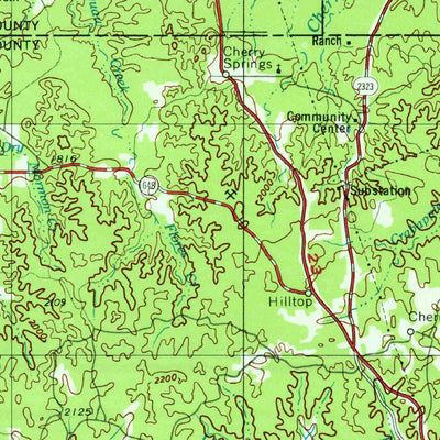 United States Geological Survey Llano, TX (1956, 250000-Scale) digital map