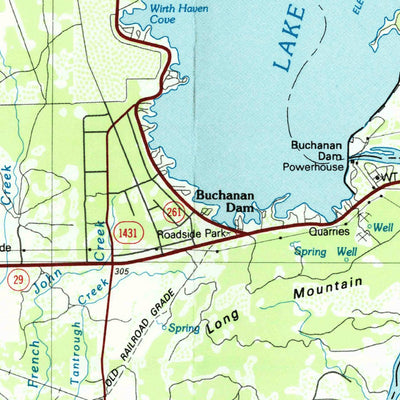 United States Geological Survey Llano, TX (1985, 100000-Scale) digital map