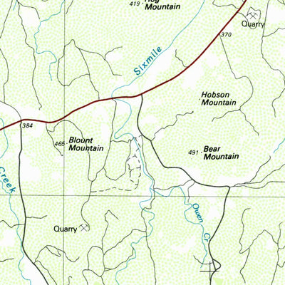 United States Geological Survey Llano, TX (1985, 100000-Scale) digital map