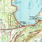 United States Geological Survey Llano, TX (1992, 100000-Scale) digital map