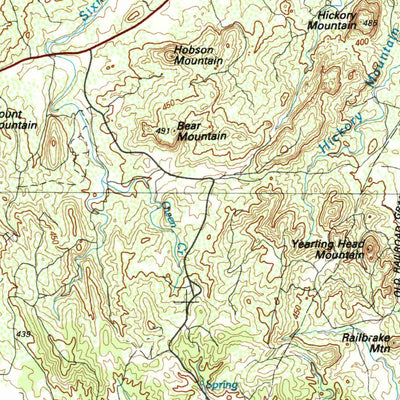 United States Geological Survey Llano, TX (1992, 100000-Scale) digital map