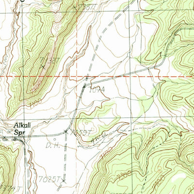 United States Geological Survey Llaves, NM (1983, 24000-Scale) digital map