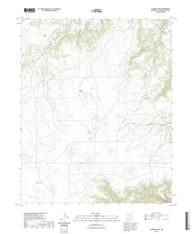 United States Geological Survey Llonidas Lake, NM (2023, 24000-Scale) digital map
