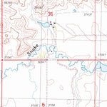 United States Geological Survey Lloyd, MT (1987, 24000-Scale) digital map