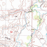 United States Geological Survey Lloyd NW, MT (1987, 24000-Scale) digital map
