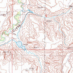 United States Geological Survey Lloyd NW, MT (1987, 24000-Scale) digital map
