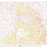 United States Geological Survey Loa, UT (1980, 100000-Scale) digital map