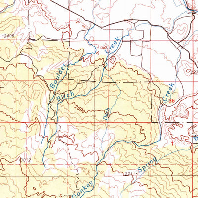 United States Geological Survey Loa, UT (1980, 100000-Scale) digital map