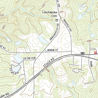 United States Geological Survey Loachapoka, AL (2021, 24000-Scale) digital map
