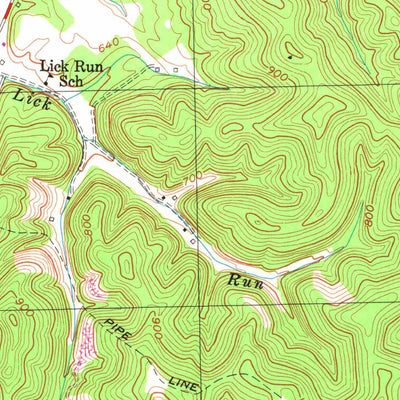 United States Geological Survey Load, KY (1953, 24000-Scale) digital map
