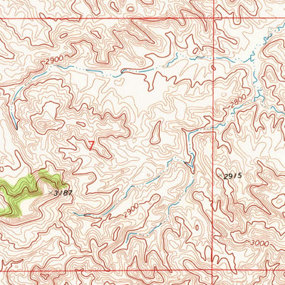 United States Geological Survey Loaf Of Bread Butte, MT (1969, 24000-Scale) digital map