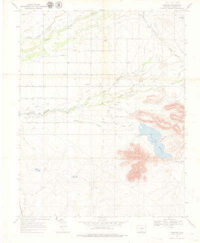 United States Geological Survey Lobatos, CO (1967, 24000-Scale) digital map