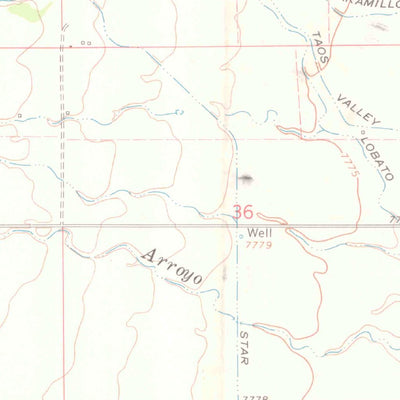 United States Geological Survey Lobatos, CO (1967, 24000-Scale) digital map