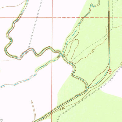 United States Geological Survey Lobdell, MS (1967, 24000-Scale) digital map