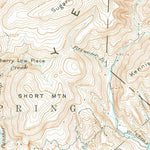 United States Geological Survey Lobelia, WV (1935, 62500-Scale) digital map