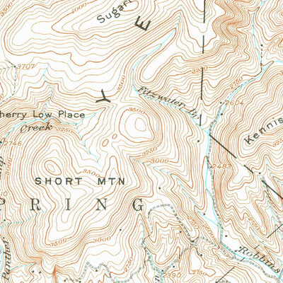 United States Geological Survey Lobelia, WV (1935, 62500-Scale) digital map