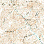 United States Geological Survey Lobelia, WV (1935, 62500-Scale) digital map