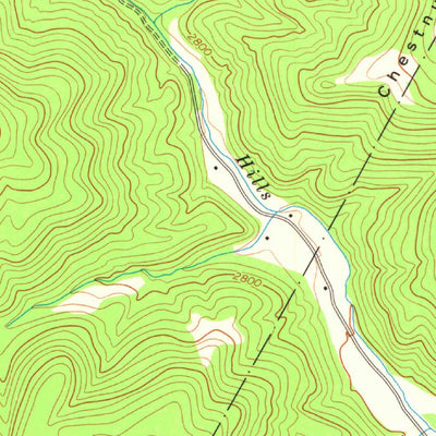 United States Geological Survey Lobelia, WV (1973, 24000-Scale) digital map