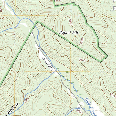 United States Geological Survey Lobelia, WV (2023, 24000-Scale) digital map