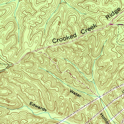 United States Geological Survey Lobelville, TN (1950, 24000-Scale) digital map
