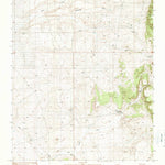 United States Geological Survey Lobo Hill NE, NM (1990, 24000-Scale) digital map