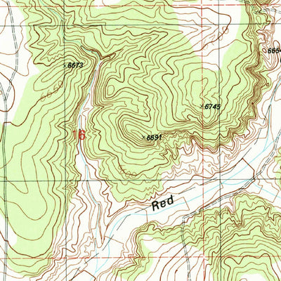 United States Geological Survey Lobo Hill NE, NM (1990, 24000-Scale) digital map
