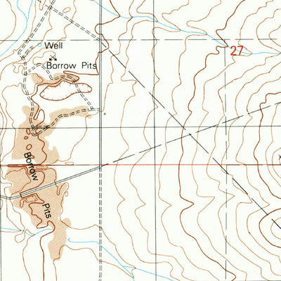 United States Geological Survey Lobo Hill, NM (1990, 24000-Scale) digital map
