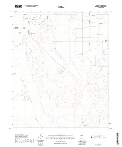 United States Geological Survey Lobo Hill, NM (2023, 24000-Scale) digital map