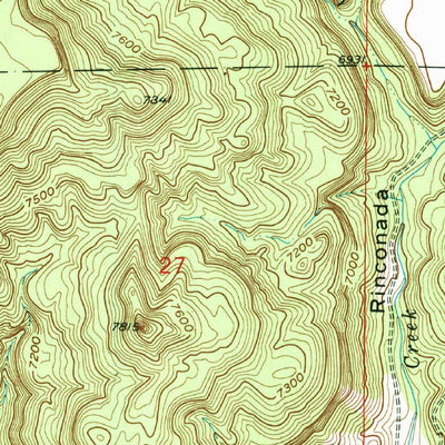 United States Geological Survey Lobo Springs, NM (1957, 24000-Scale) digital map