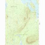 United States Geological Survey Lobster Mountain, ME (1989, 24000-Scale) digital map