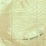 United States Geological Survey Lobster Mountain, ME (1989, 24000-Scale) digital map