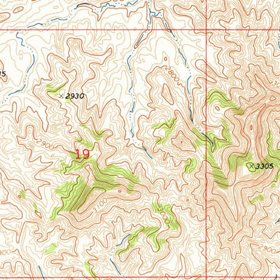 United States Geological Survey Locate SW, MT (1969, 24000-Scale) digital map