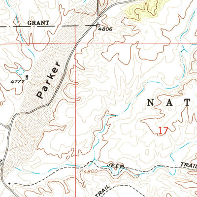 United States Geological Survey Lochiel, AZ (1958, 24000-Scale) digital map