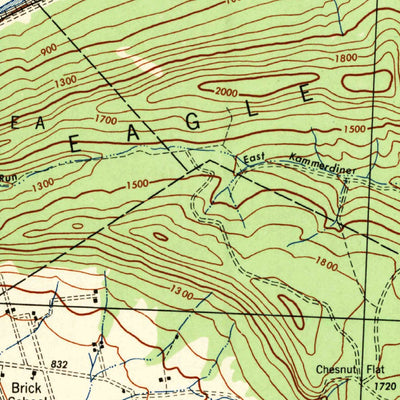 United States Geological Survey Lock Haven, PA (1944, 62500-Scale) digital map