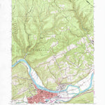 United States Geological Survey Lock Haven, PA (1965, 24000-Scale) digital map