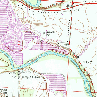 United States Geological Survey Lockbourne, OH (1992, 24000-Scale) digital map