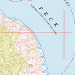 United States Geological Survey Locke Ranch, MT (1965, 24000-Scale) digital map