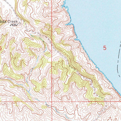 United States Geological Survey Locke Ranch, MT (1965, 24000-Scale) digital map
