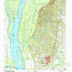 United States Geological Survey Locke, TN-AR (1997, 24000-Scale) digital map
