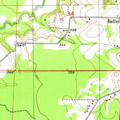 United States Geological Survey Lockesburg, AR (1951, 24000-Scale) digital map