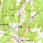United States Geological Survey Lockesburg, AR (1951, 24000-Scale) digital map