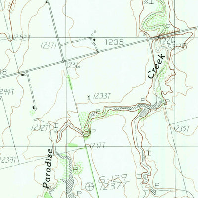 United States Geological Survey Lockett, TX (1983, 24000-Scale) digital map