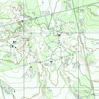 United States Geological Survey Lockett, TX (1983, 24000-Scale) digital map