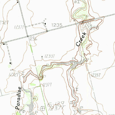 United States Geological Survey Lockett, TX (1990, 24000-Scale) digital map