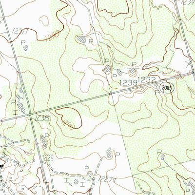 United States Geological Survey Lockett, TX (1990, 24000-Scale) digital map